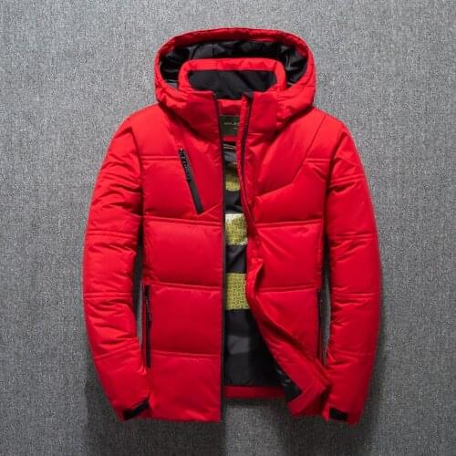 2018 Winter Warm Down Jacket Men Down Coats Man Fashion Casual Outwear Plus Size