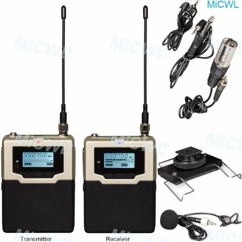 UWP-V1 Digital Wireless Lavalier Microphone System for Canan Sony Panasonic DSLR Video Camera DV Pro Studio