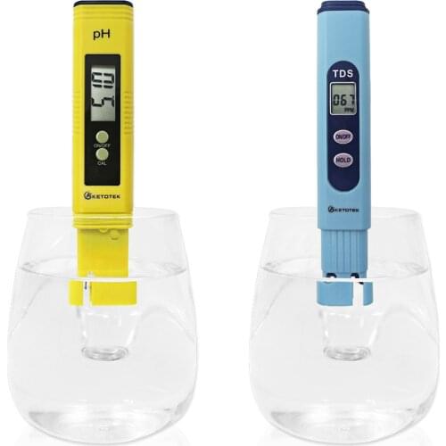 Digital PH Meter TDS Tester Aquarium Pool Water Quality Analyzer Wine Drink Food Monitor