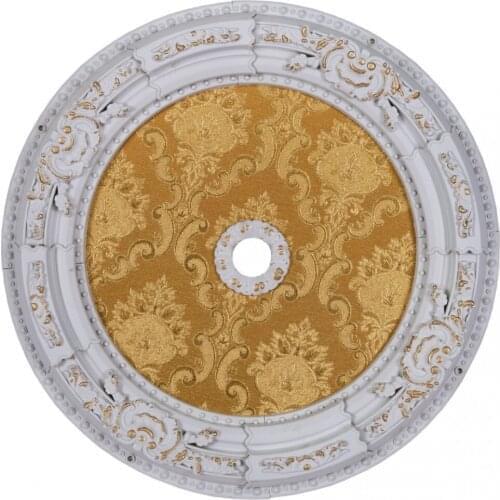 Decorative Round Designed Vintage Looking Ceiling Medallion for Chandeliers 60cm 23.62