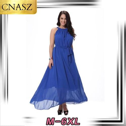 2020 New Style Bohemia Beach Skirt Was Thin On The Beach Vacation Elegant Fashion Bohemian Plus Size Chiffon Dress