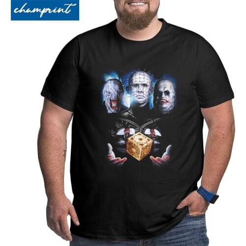 Men Horror Such Sights T Shirt Cotton Tops Novelty Short Sleeve Round Neck Big Tall Tee Shirt Plus Size 4XL 5XL 6XL T-Shirt