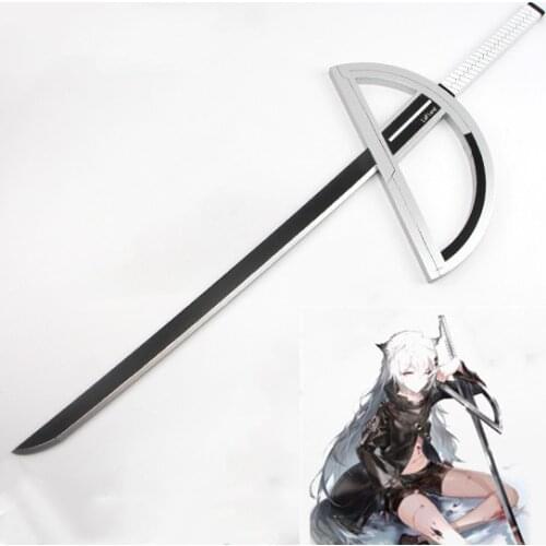 Game Arknights Lappland Wooden Sword Cosplay Prop Weapon Anime Cos Sword Props for Halloween Christmas Carnival Cosplay Party