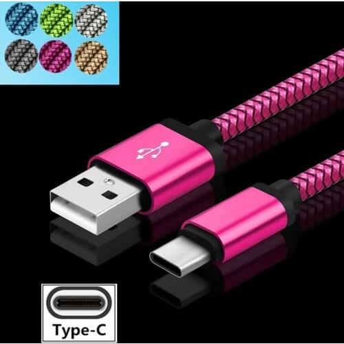 USB Type C Cable For Samsung Galaxy A51 A50 S20 A21s A70 S8/S9/S10 A3/A5/A7 2017 0.2M Short Long Phone Charger Huawei XiaoMi123