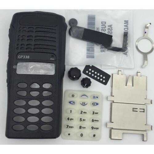The Housing case shell front case for motorola gp338,gp380,mtx960,mtx760 etc walkie talkie black