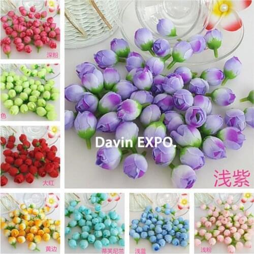 10pcs Mini Artificial flowers Small Tea Rose Bud For DIY Hair gift Accessories Garment Wedding Decoration cheap fake flowers