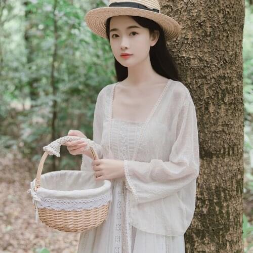 Fashion Female Long Sleeve Is Prevented Bask In Clothes Cardigan Summer 2020 New Thin Coat With A Shawl Joker