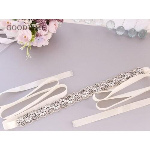 Luxury Wedding Belt For Bridal Women Shiny Rhinestone Decals Gown Crystal Girdle Fashion Belt Accessories ForParty Dress Up