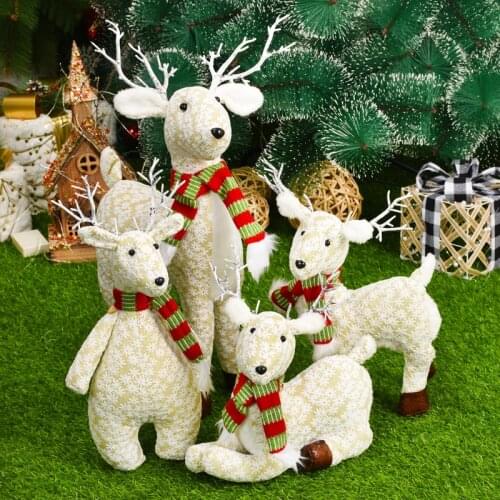 Christmas Santa Claus Snowman Doll Christmas Tree Ornament New Year Home Decoration Natal Kids Gift Merry Christmas Decorations