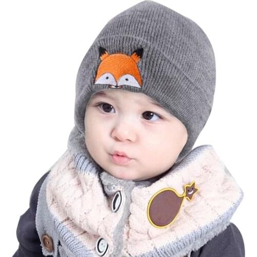 TELOTUNY hat cap for boy winter baby hats knitted beanie caps children bonnet 6M-5T u71214