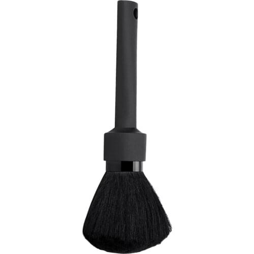 Unique Stylist Long Handle Hair Cutting Neck Dust Brush Barber Hairdressing