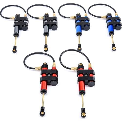 2PCS 100mm Piggyback Shock Absorber Internal Springs Damper for 1/10 RC Crawler Axial SCX10 90046 D90 TRX4