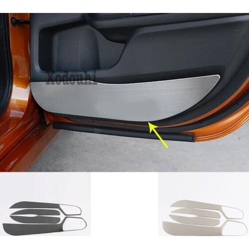 Car Cover Inner Inside Side Door Body Cover Anti Kick Frame Part Trim Hood Panel For Honda Civic 10th Sedan 2019 2020 2021