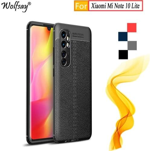 For Xiaomi Mi Note 10 Lite Case Rubber Bumper Silicone Case For Xiaomi Mi Note 10 Lite Phone Cover For Xiaomi Note 10 Lite Case