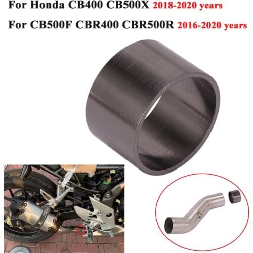 Motorcycle Exhaust Muffler Escape Middle Link Pipe Crush Gasket O-ring For Honda CB500R CBR500R CB500F CB500X CBR400 2016 - 2020