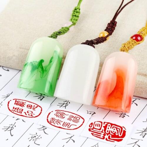 Chinese Seals Artist Painting Calligraphy Stamp Teacher Personal Name Stamps Portable Student Chinese Name Gift Seal for Journal