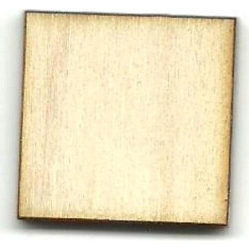 Square - Laser Cut Out Unfinished Wood Shape