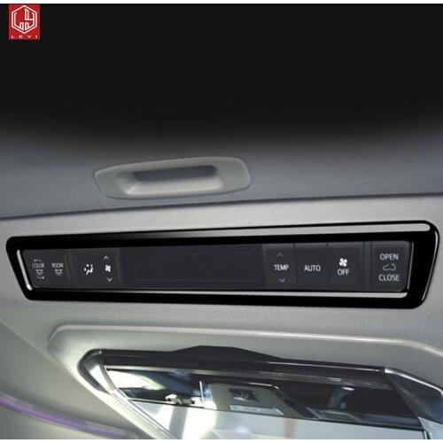 LEYI for ALPHARD/Vellfire 2015 2021 Car roof air conditioning panel frameabs High quality Auto parts car Accessories