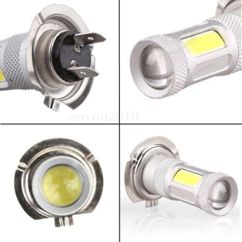 H7 80W COB LED Car Fog Tail Head Light Driving Lamp DRL Offroad Bulb White