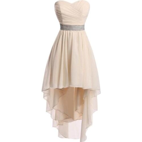 New tube top short dress formal party dress wedding party dress lady elegant vestiidos evening dress