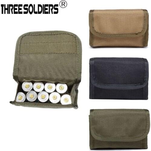 Outdoor Tactical Bullet Pouch 10 Holes Scattered Bags functional Tactical Belt Bags Outdoor Essential Hunting Supplies