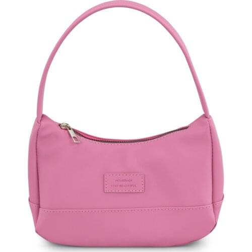 Womens Pink Baguette Bag 197 Luxury Designer Handbag Shoulder Brand Evening Mini