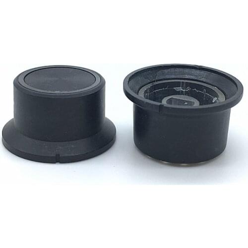 2pcs/lot Transmittance 6mm 15/64" Shaft Diameter Plastic ring light-emitting Encoder knobs Half D Shaft Plum Shaft Type