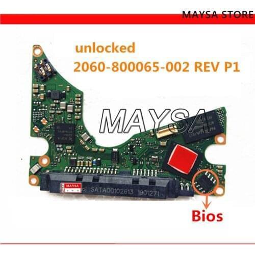 800065 FOR WD hard drive PCB 2060-800065-002 unlock PCB board Decrypt PCB supports PC3000