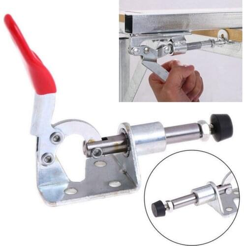 4pcs New 45Kg Antislip Vertical Toggle Clamp GH-301-AM Plastic Covered Handle Toggle Clamp For Hand Tool