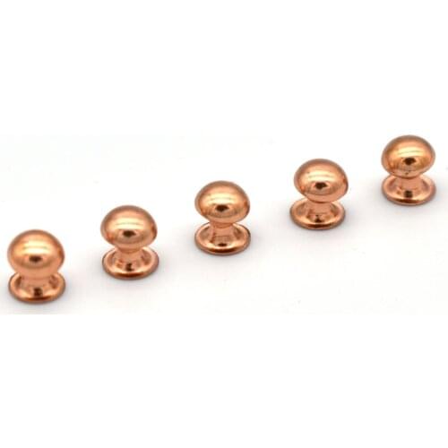 5mm Rivet Tiny Double Caps Rivet Round Rivet Rapid Rivet Iron Buttons Press Studs Sew-on Buttons used in Belts Bags Hardware