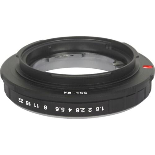 DKL-MA Voigtlander Retina DKL Lens to Alpha Minolta MA Adapter A900 A850 A350 A550 A700