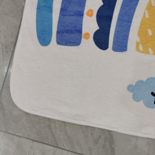 Baby Monthly Record Growth Milestone Blanket Newborn Photography Props Accessories Creative Background Cloth