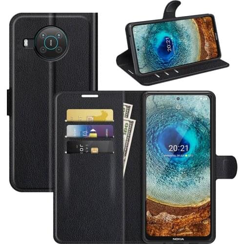 For Nokia x10 x20 Case Cover Wallet Leather Flip Leather Phone Case For Nokia x10 Stand Cover For Nokia x10