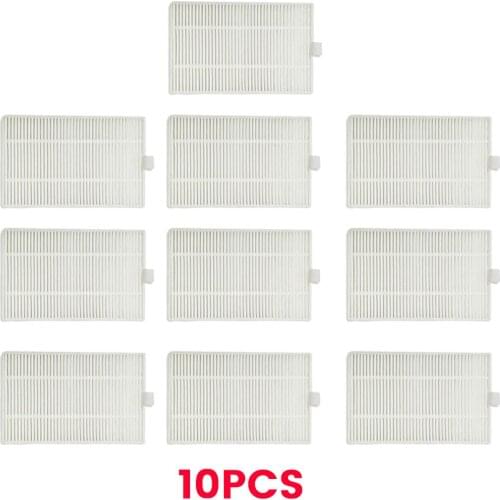 10pcs/lot HEPA Filter For Liectroux C30B Proscenic 800T 820S Filter robot vacuum cleaner parts