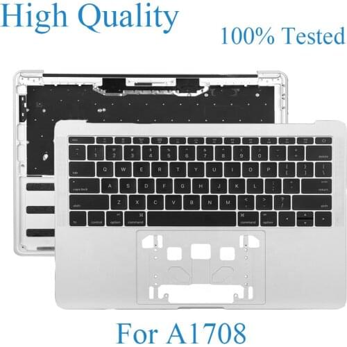 Nes A1708 US Topcase Azerty Keyboards For Macbook Pro A1708 Topcase With Backlight Space Grey Silver 2016 2017