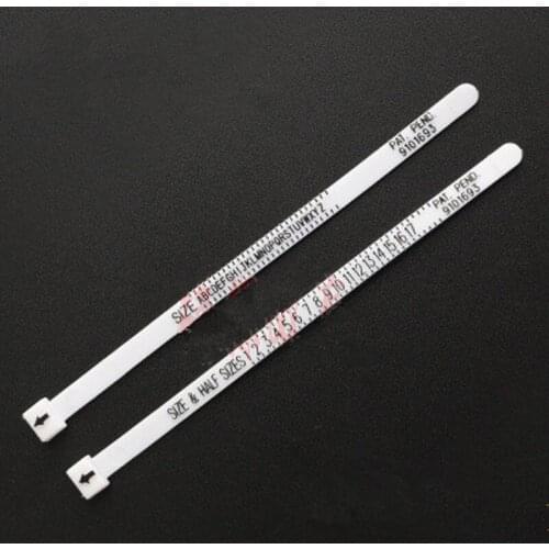 1PC New Ring sizer UK/US Official British/American Finger Measure Gauge Men and Womens Sizes A-Z Jewelry Accessory Tools