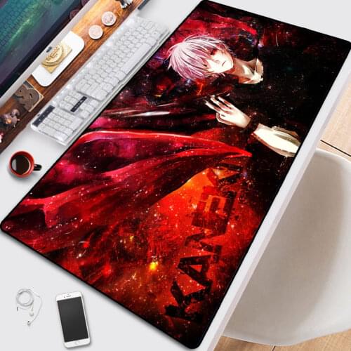 Anime tokyo ghoul Mouse Pad Large Computer Mat Carpet Gaming Mousepad durable mousepad Keyboard Games mouse pad manga mouse pad