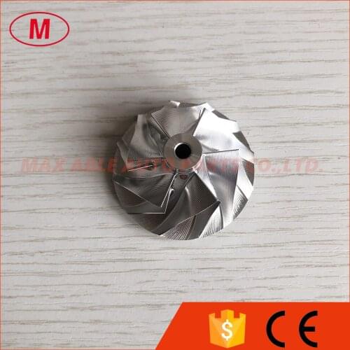 KP35 reverse 6+6 blades 30.39/43.00mm point milling turbo milling/aluminum 2618/billet compressor wheel