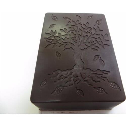 QT0054 square shape tree stamp handmade soap mold art pattern chocolate mould DIY silicone soap molds pudding jelly candle clay