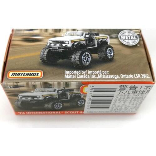 2019 Matchbox Cars 1:64 Car 76 INTERNATIONAL SCOUT 4X4 Metal Diecast Alloy Model Car Toy Vehicles