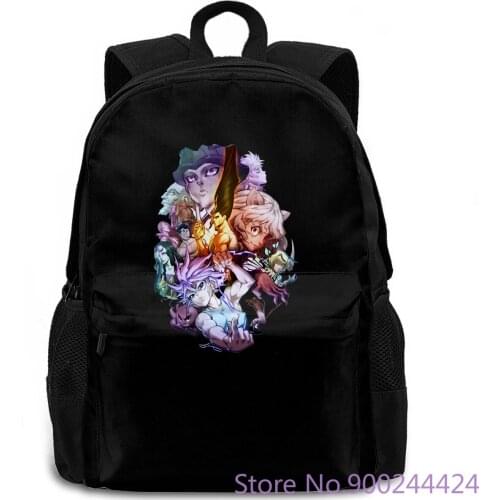 Hunter X Hunter Machi Anime Japan Camisa Masculina for women men backpack laptop travel school adult student
