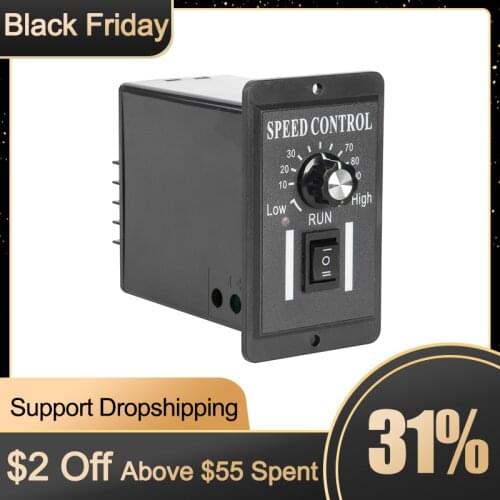CCM2US Motors Speed Controller DC 6A Positive Negative Rotating Strong Toughness Electric Portable Control Switch