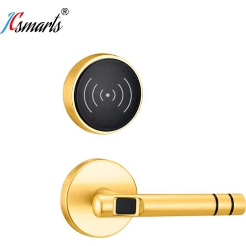 Luxurious electronic locks hotel security doorlock IC card anti-static design