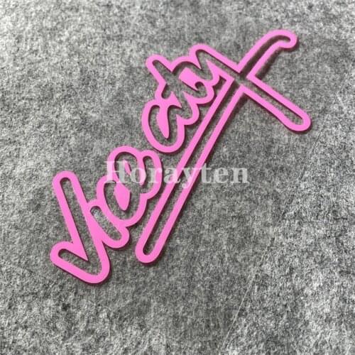 Car Styling Vinyl Tape Auto Truck Vans Creative Body Window Decal Stickers for Game Pink Vice City