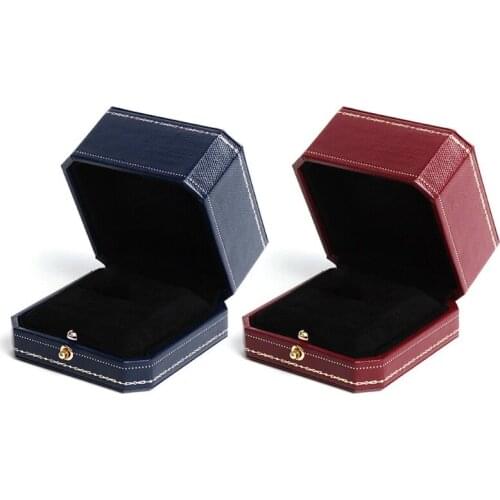 Vintage Design Luxury Ring Box Perfect Engagement Prop Valentine Wedding Gifts