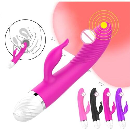 Adults Sex Toy G Spot Dildo Rabbit Vibrator Sex Toys for Woman Clitoris Stimulator toys for adults intimate sex products