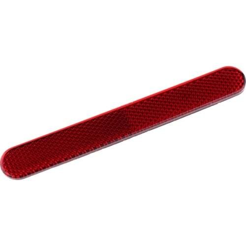 Rear Fender Mudguard Red Reflector Indicator for XL883 XL1200 48 04-18 Self Adhesive Reflector