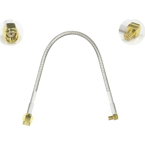 1PC wireless modem cable RP SMA male plug switch MCX male right angle pigtail RG316/RG174 15/30/50/100cm NEW wholesale price