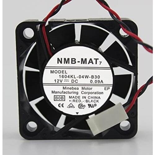 1604KL-04W-B30 12V 0.09A 4CM 4010 fan 6 months warranty