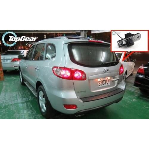 Car Camera For Hyundai Santa Fe 2006~2012 High Quality Rear View Back Up Camera For Top Gear Fans Use | RCA